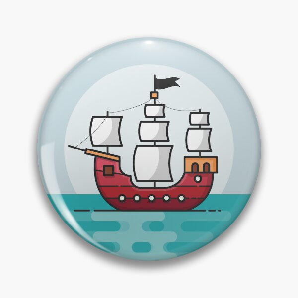 Item preview, small boat on pacific designed and sold by RO--Design.