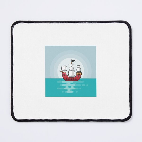 Item preview, small boat on pacific designed and sold by RO--Design.