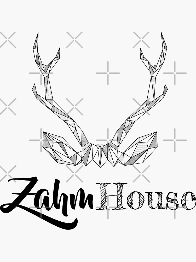 "Zahm House, Notre Dame Hall" Sticker for Sale by MazouzStore Redbubble