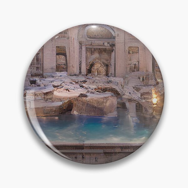 Aperçu de l'œuvre Beauté de la fontaine de Trevi créée et vendue par Visual-Fantasy.