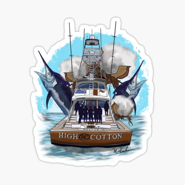  T-Top Center Console Fishing Boat Decal Boat Stickers