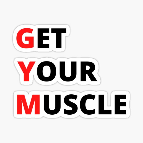 Gym Acronym - Get Your Muscle Superhero Light Gym Acronym - Get Your Muscle Superhero Light