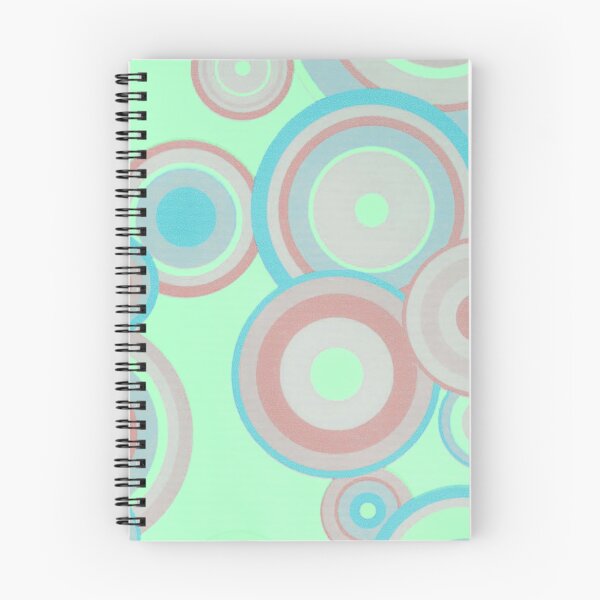 Item preview, Retro Inspired Geometric Circles - Mint Green designed and sold by TotallyRetroArt.
