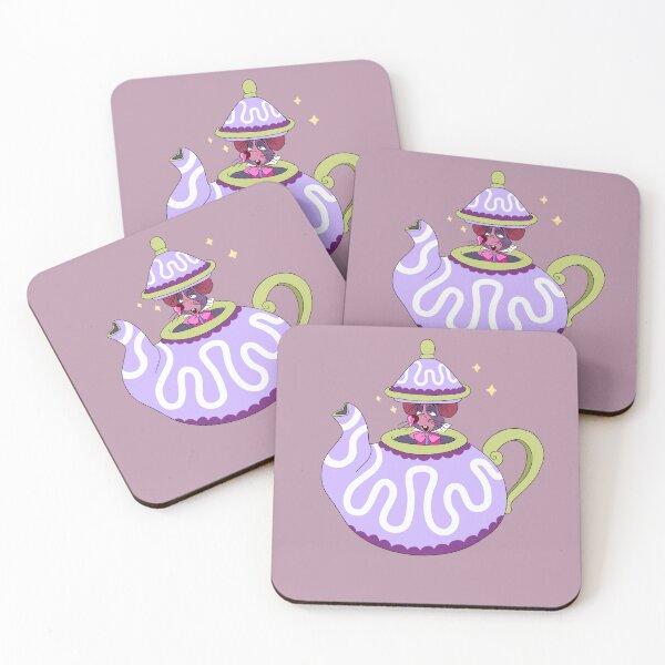 Item preview, The Dormouse (colored background) designed and sold by xtinadraws.