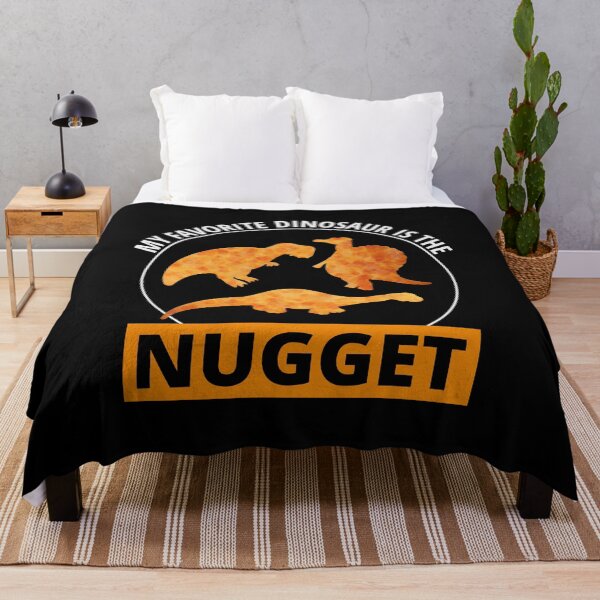 Item preview, Chicken Nugget Fast Food Dinosaur Dino Animal Lovers designed and sold by TastefulTees.