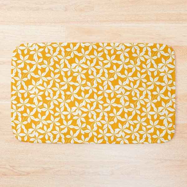Item preview, Tropical leaves yellow designed and sold by pakanta.