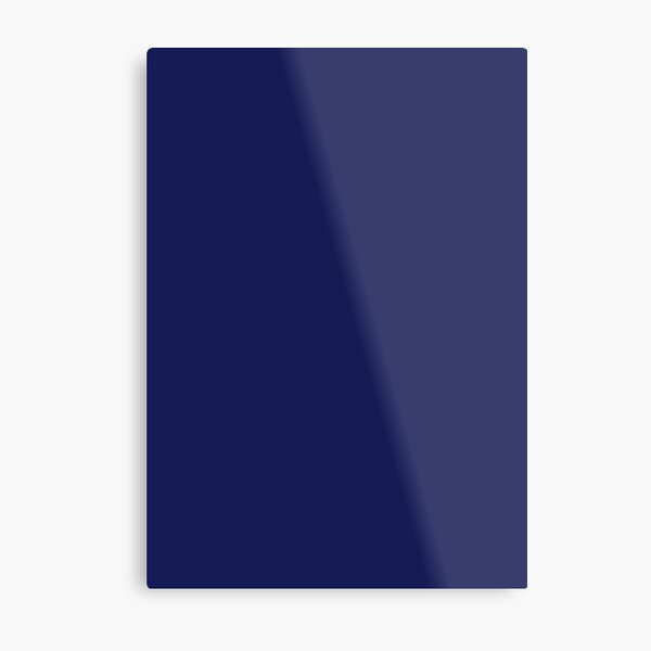 Midnight blue Metal Print