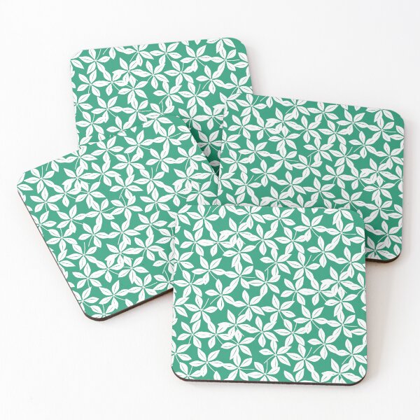 Item preview, Tropical leaves green designed and sold by pakanta.