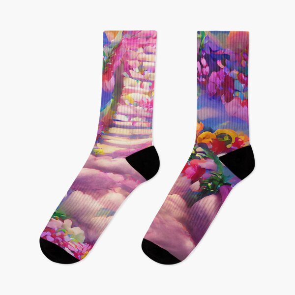 Item preview, Flower Path To Heaven | Artificial Inteligence Generated Art designed and sold by AllAboutAI.