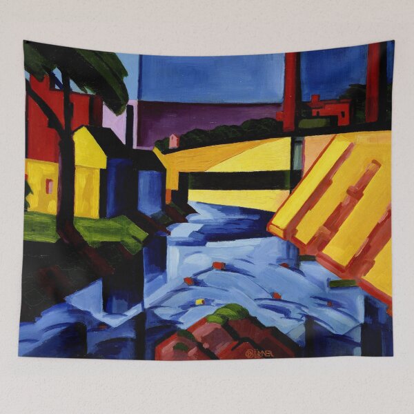 Item preview, Evening Tones by Oscar Bluemner - Vintage Art designed and sold by RickE.