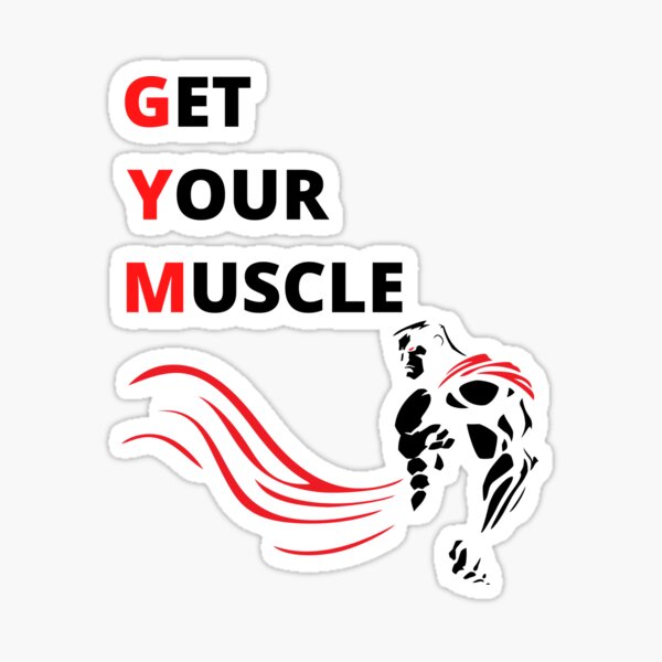 Gym Acronym - Get Your Muscle Superhero Light