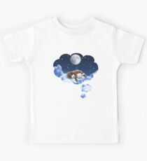Puppy Dreaming Nighttime Kids Tee