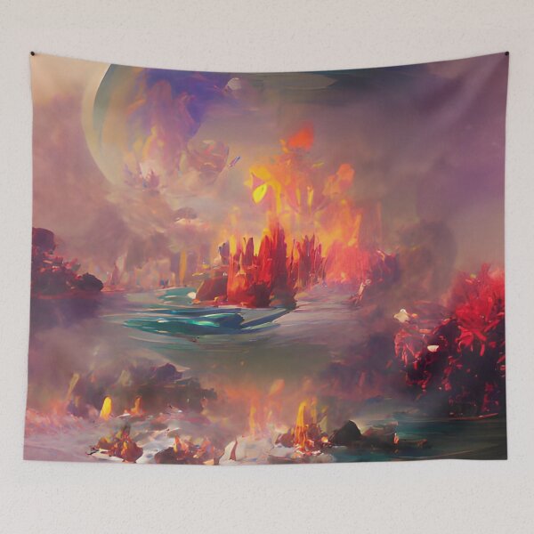 Item preview, Earth Fire Water Air | Artificial Inteligence Generated Art designed and sold by AllAboutAI.