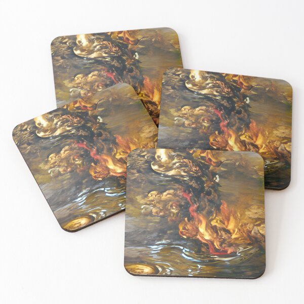 Item preview, Fire Lake | Artificial Inteligence Generated Art designed and sold by AllAboutAI.
