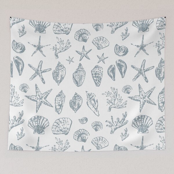 Item preview, Seashell pattern designed and sold by bokasin.