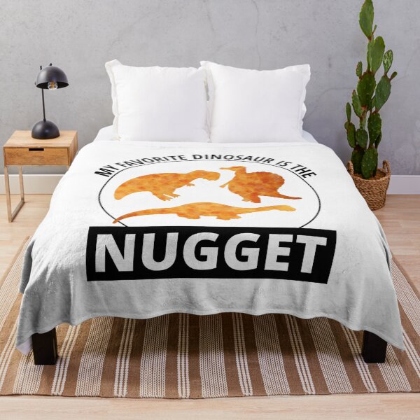 Item preview, Chicken Nugget Fast Food Dinosaur Dino Animal Lovers designed and sold by TastefulTees.