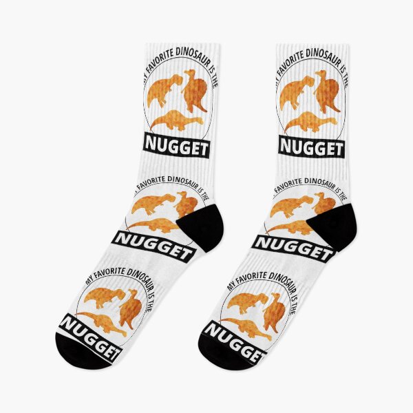 Item preview, Chicken Nugget Fast Food Dinosaur Dino Animal Lovers designed and sold by TastefulTees.