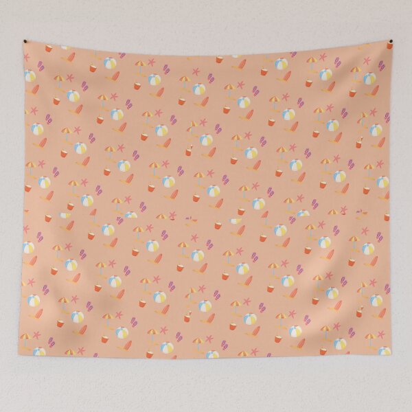 Item preview, summer vibe pattern designed and sold by Suki-yaki.