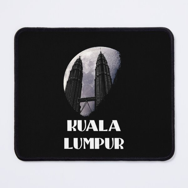 Item preview, Kuala Lumpur Twin Towers Moon Silhouette designed and sold by Quooki.