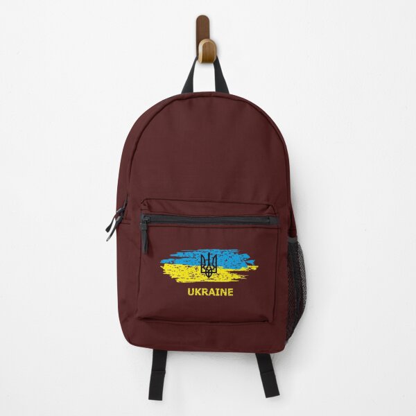 Item preview,  Distressed Ukraine Flag, Coat Arms designed and sold by Tanysl.