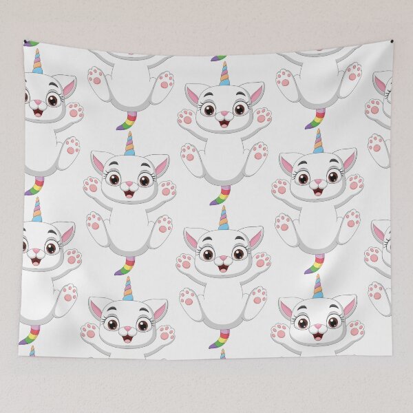Item preview, Unicorn cat  designed and sold by 4You4U.