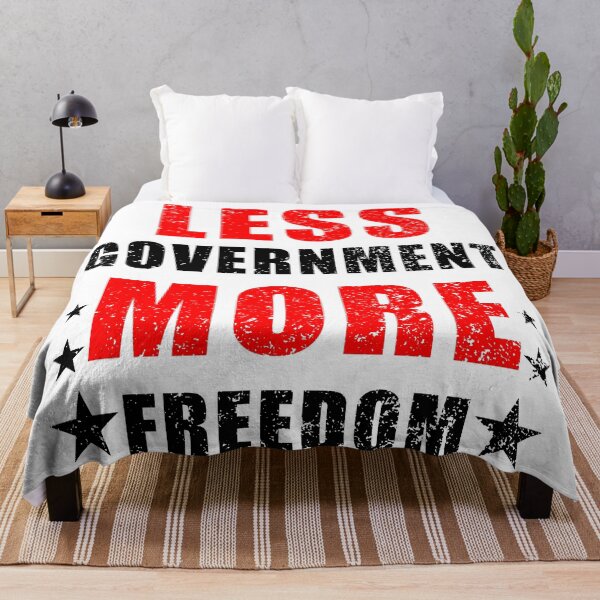 Item preview, Less Government More Freedom designed and sold by ArtOfRebellion.