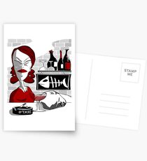 drunker@bar Postcards