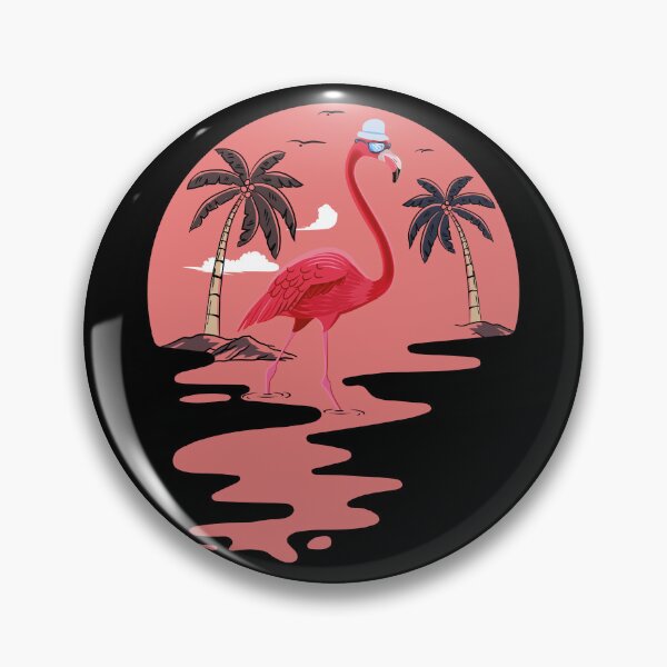 Item preview, Pink Flamingo Summer Vibes, Flamingo Sunset designed and sold by MoSaid.