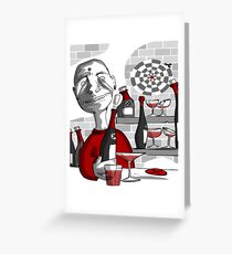 drunker@bar Greeting Card