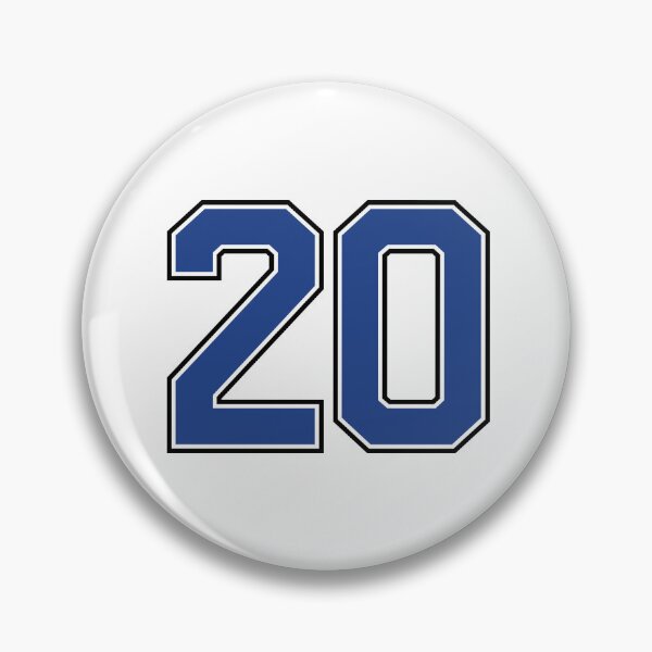 Item preview, Number 20 lucky sports jersey twenty designed and sold by HeavyStyle.