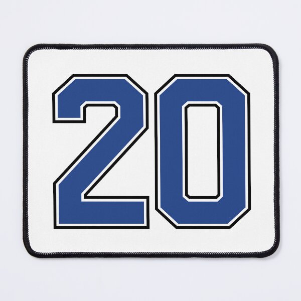 Item preview, Number 20 lucky sports jersey twenty designed and sold by HeavyStyle.