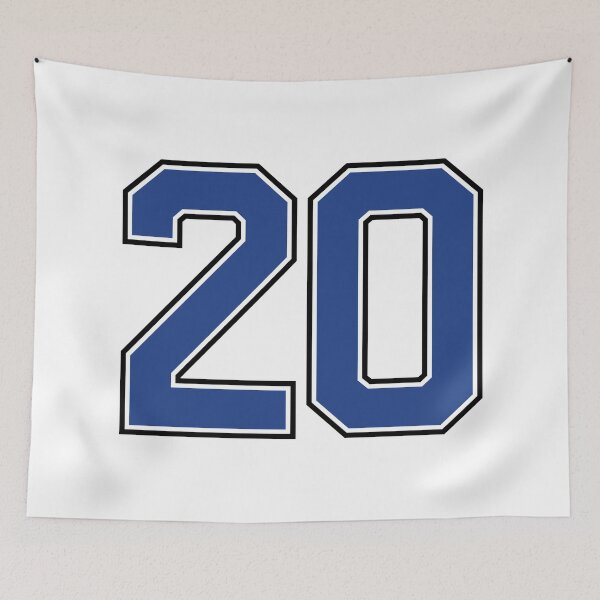 Item preview, Number 20 lucky sports jersey twenty designed and sold by HeavyStyle.