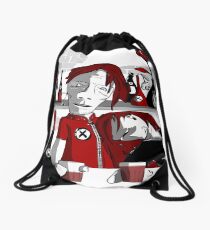 drunker@bar Drawstring Bag