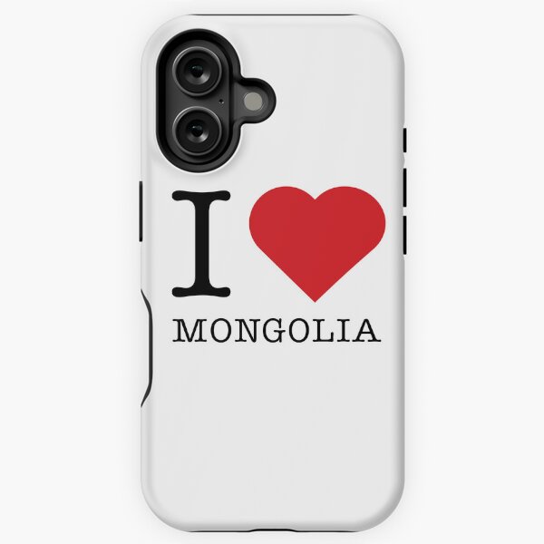 Aperçu de l'œuvre J'aime la Mongolie créée et vendue par HeavyStyle.