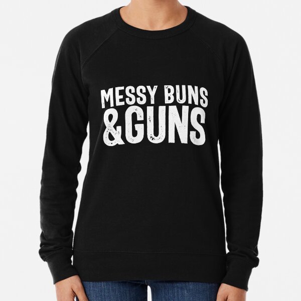 Item preview, Messy Buns And Guns Women's Gun Rights 2nd Amendment Gear designed and sold by DynamicDesign.