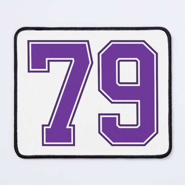Item preview, Purple Number 79 lucky sports jersey seventy nine designed and sold by HeavyStyle.