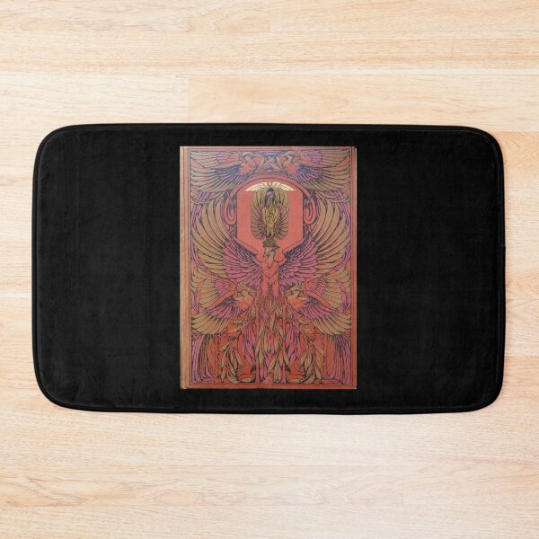 Item preview, Art Nouveau Fiery Phoenix Sticker designed and sold by donnielnah.