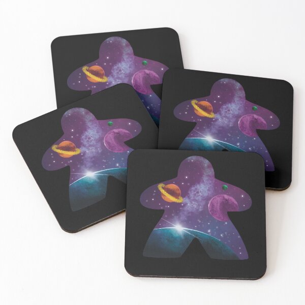 Item preview, Cosmic Meeple Board Gamer Tabletop Stars and Planets  designed and sold by shadowisper.