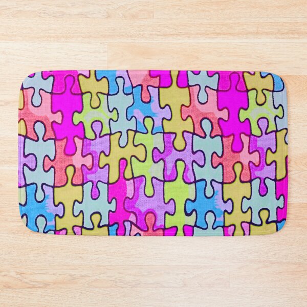 Item preview, Puzzle Piece Galore designed and sold by TotallyRetroArt.