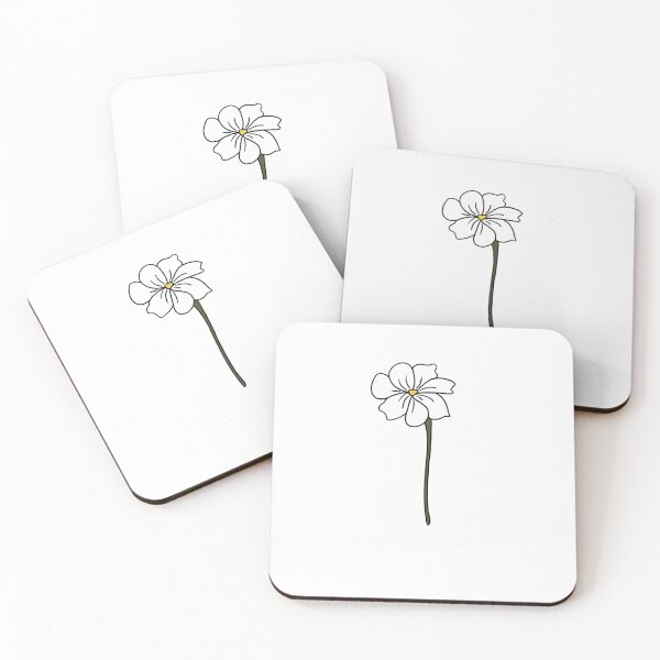 Item preview, Flor violeta blanca designed and sold by fireyramekin1.