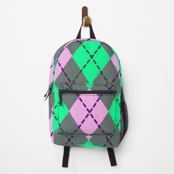 Artikelvorschau, Grünes und rosa Rauten-Neonmuster entworfen und verkauft von TotallyRetroArt.