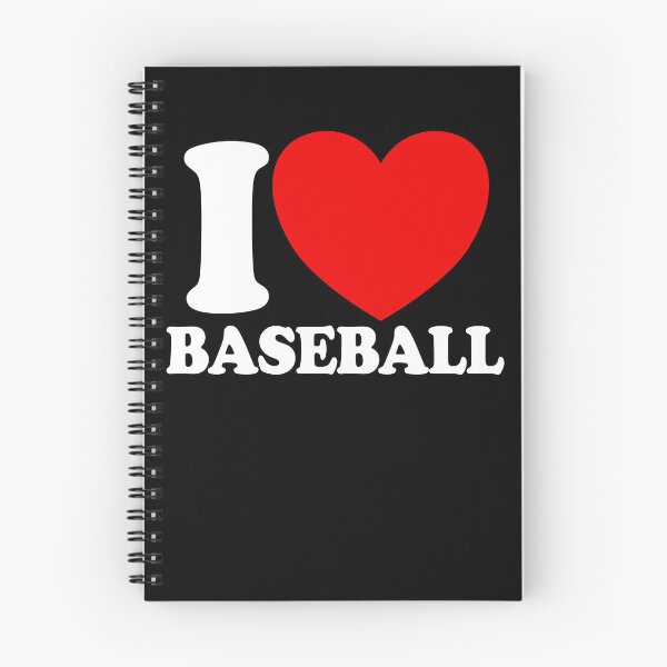 Item preview, I Love Baseball Red Heart Baseball Fanatic I Love Baseball Gear designed and sold by DynamicDesign.