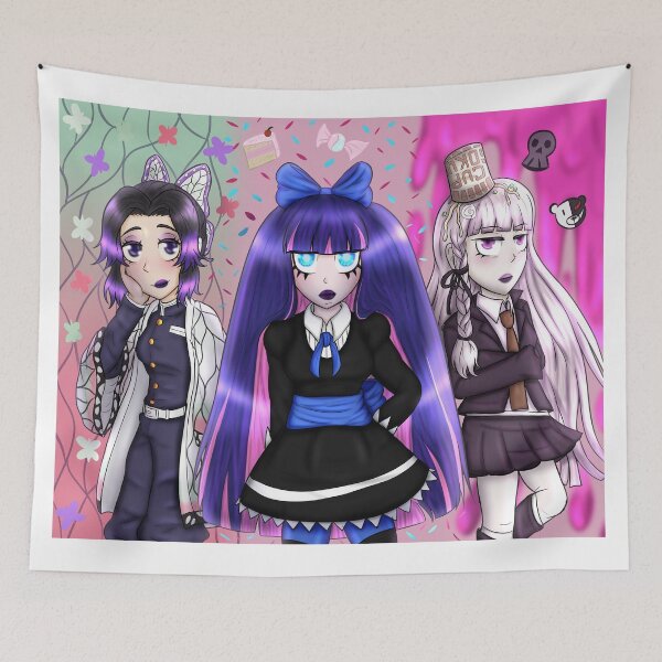 Artikelvorschau, Lila Kawaii-Mädchen entworfen und verkauft von KatieKatYo.
