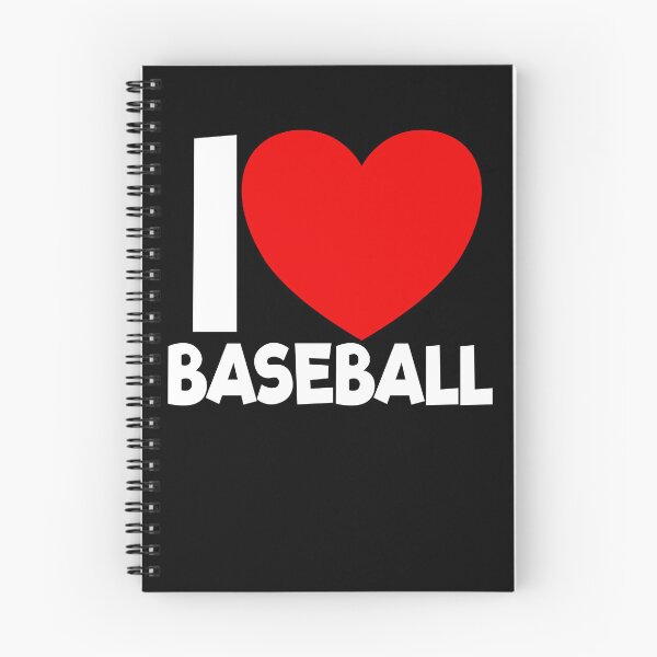 Item preview, I Love Baseball Red Heart Baseball Fanatic I Love Baseball Gear designed and sold by DynamicDesign.