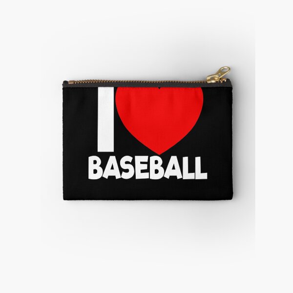 Item preview, I Love Baseball Red Heart Baseball Fanatic I Love Baseball Gear designed and sold by DynamicDesign.