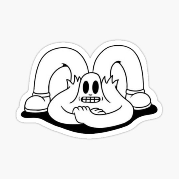 Pegatina «Fantasma de la etiqueta engomada de Ghostemane: D» de  NewWaveStyle | Redbubble