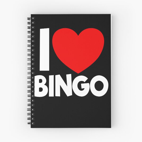 Item preview, I Love Bingo Red Heart Bingo Lover Gambling I Love Bingo Gear designed and sold by DynamicDesign.
