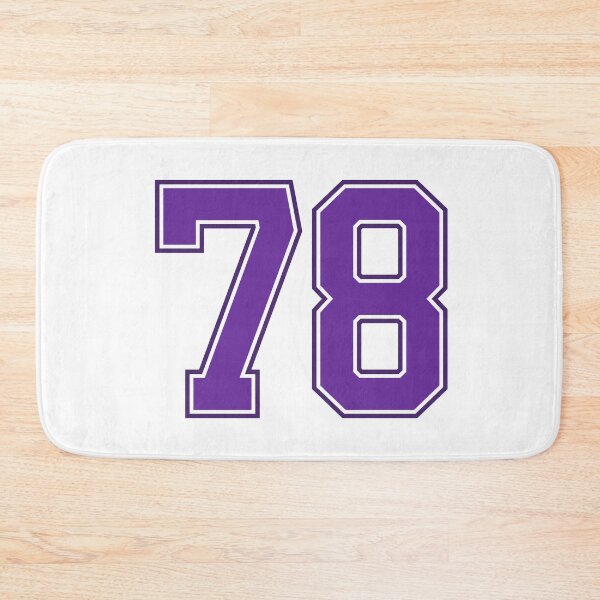 Item preview, Purple Number 78 lucky sports jersey seventy eight designed and sold by HeavyStyle.