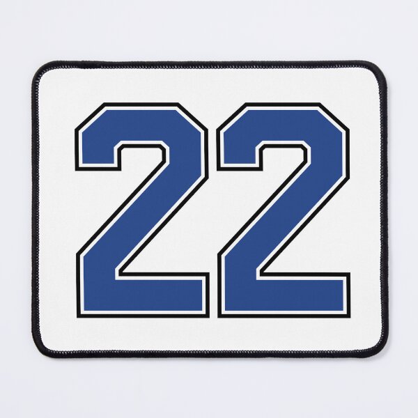 Item preview, Number 22 lucky sports jersey twenty two designed and sold by HeavyStyle.