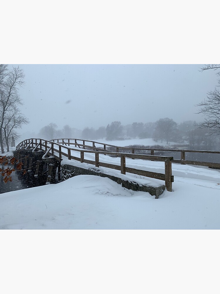 "The Old North Bridge" Art Print for Sale by GilmorePhotos Redbubble